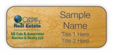 (image for) United Country Real Estate Standard Maple badge