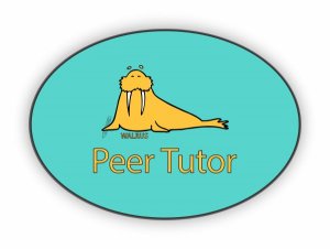 (image for) WALRUS Peer Tutor Program Oval Other badge