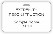 (image for) Extremity Reconstruction ID Horizontal badge