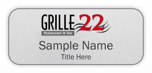 (image for) Grille 22 Restaurant & Bar Standard Silver badge