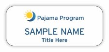 (image for) Pajama Program Standard White Rounded Corner badge
