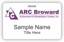 (image for) ARC Broward Achievement & Rehabilitation Centers, Inc. ID Horizontal badge
