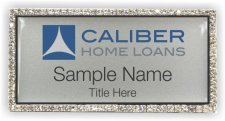 (image for) Caliber Home Loans Bling Silver badge