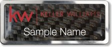 (image for) Keller Williams Prestige Polished Carbon badge