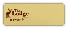 (image for) The Lodge at Riverside Logo Only Gold badge