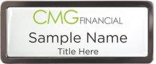 (image for) CMG Financial Black Chrome badge