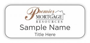 (image for) Premier Mortgage Resources Standard White badge