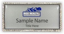 (image for) Rice Realty LLC Bling Silver badge