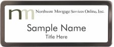 (image for) Northwest Mortgage Services Online, Inc. Black Chrome badge