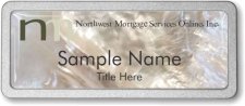 (image for) Northwest Mortgage Services Online, Inc. Mother of Pearl Pebbled badge