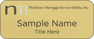 (image for) Northwest Mortgage Services Online, Inc. Standard Gold badge