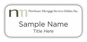 (image for) Northwest Mortgage Services Online, Inc. Standard White badge