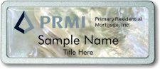 (image for) Primary Residential Mortgage Inc. Mother of Pearl Pebbled badge