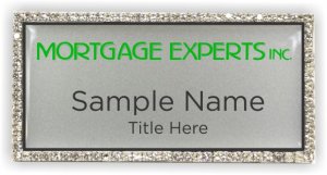 (image for) Mortgage Experts Inc. Bling Silver badge