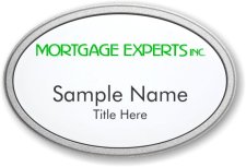 (image for) Mortgage Experts Inc. Oval Prestige Pebbled badge