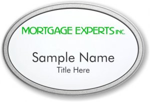 (image for) Mortgage Experts Inc. Oval Prestige Pebbled badge