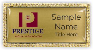 (image for) Prestige Home Mortgage Bling Gold badge