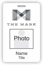 (image for) The Mark Photo ID Vertical badge