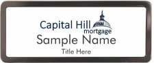 (image for) Capital Hill Mortgage Black Chrome badge