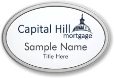 (image for) Capital Hill Mortgage Oval Prestige Pebbled badge