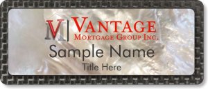 (image for) Vantage Mortgage Group Inc. Mother of Pearl Carbon badge