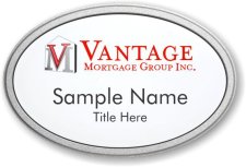 (image for) Vantage Mortgage Group Inc. Oval Prestige Pebbled badge