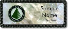 (image for) Summit Mortgage Corporation Mother of Pearl Carbon badge