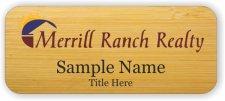 (image for) Merrill Ranch Realty Standard Bamboo badge