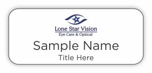 (image for) Lone Star Vision Standard White badge