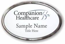 (image for) Companion Healthcare Oval Prestige Polished badge