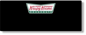 (image for) Krispy Kreme Doughnuts Chalkboard badge