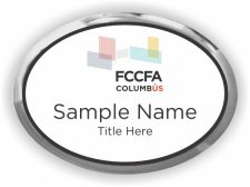 (image for) FCCFA Columbus Oval Executive Silver Other badge