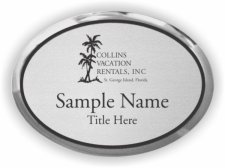 (image for) Collins Vacation Rentals, Inc. Oval Executive Silver badge