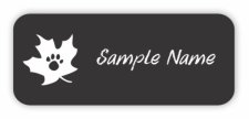 (image for) Maple Leaf Pet Corner Chalkboard badge