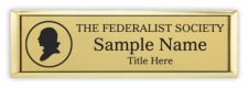 (image for) The Federalist Society Small Executive Gold badge