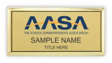 (image for) American Association of School Administrators Executive Gold badge