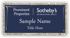 (image for) Sotheby's International Realty - Proiminent Properties Bling Silver Other badge