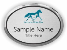 (image for) Kentucky Horse Park Oval Executive Silver badge