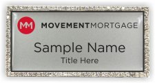 (image for) Movement Mortgage Bling Silver badge