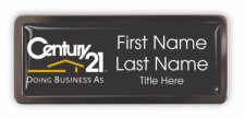 (image for) Century 21 (New DBA) Black Chrome badge