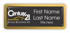 (image for) Century 21 (New DBA) Prestige Gold Anodized badge