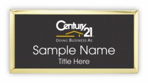 (image for) Century 21 Executive Gold & Black badge