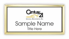 (image for) Century 21 (New DBA) Executive Gold & White badge