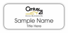 (image for) Century 21 (New DBA) Standard White badge