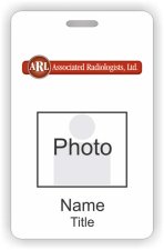 (image for) Associated Radiologists Photo ID Vertical badge