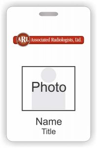 (image for) Associated Radiologists Photo ID Vertical badge