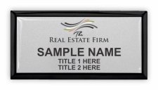 (image for) The Real Estate Firm Black Executive Badge