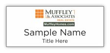 (image for) Muffley & Associates Standard White Square Corner badge