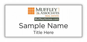 (image for) Muffley & Associates Standard White Square Corner badge