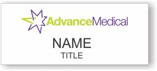 (image for) Advance Medical of Naples, LLC Standard White Square Corner badge
